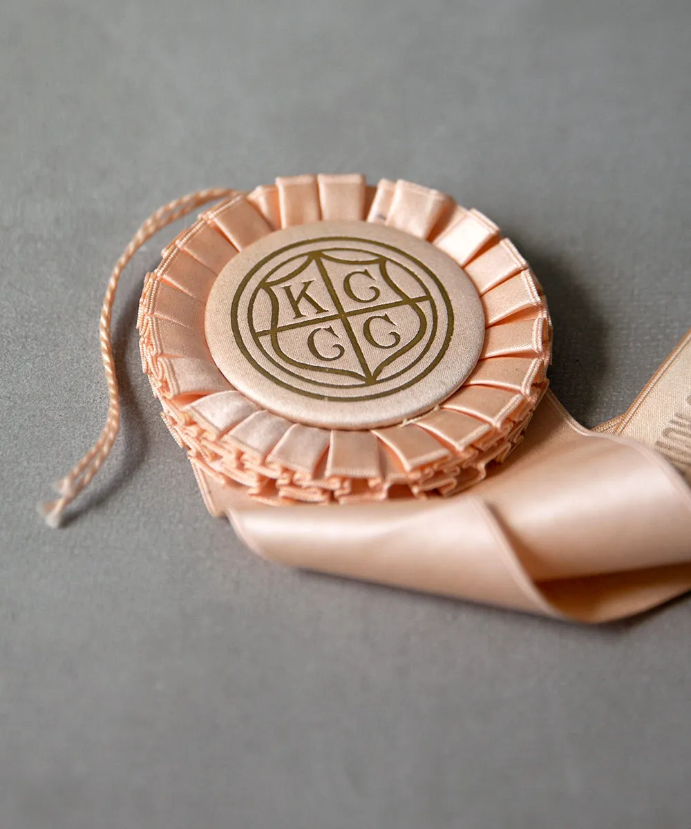 1931 Pink Horse Show Ribbon