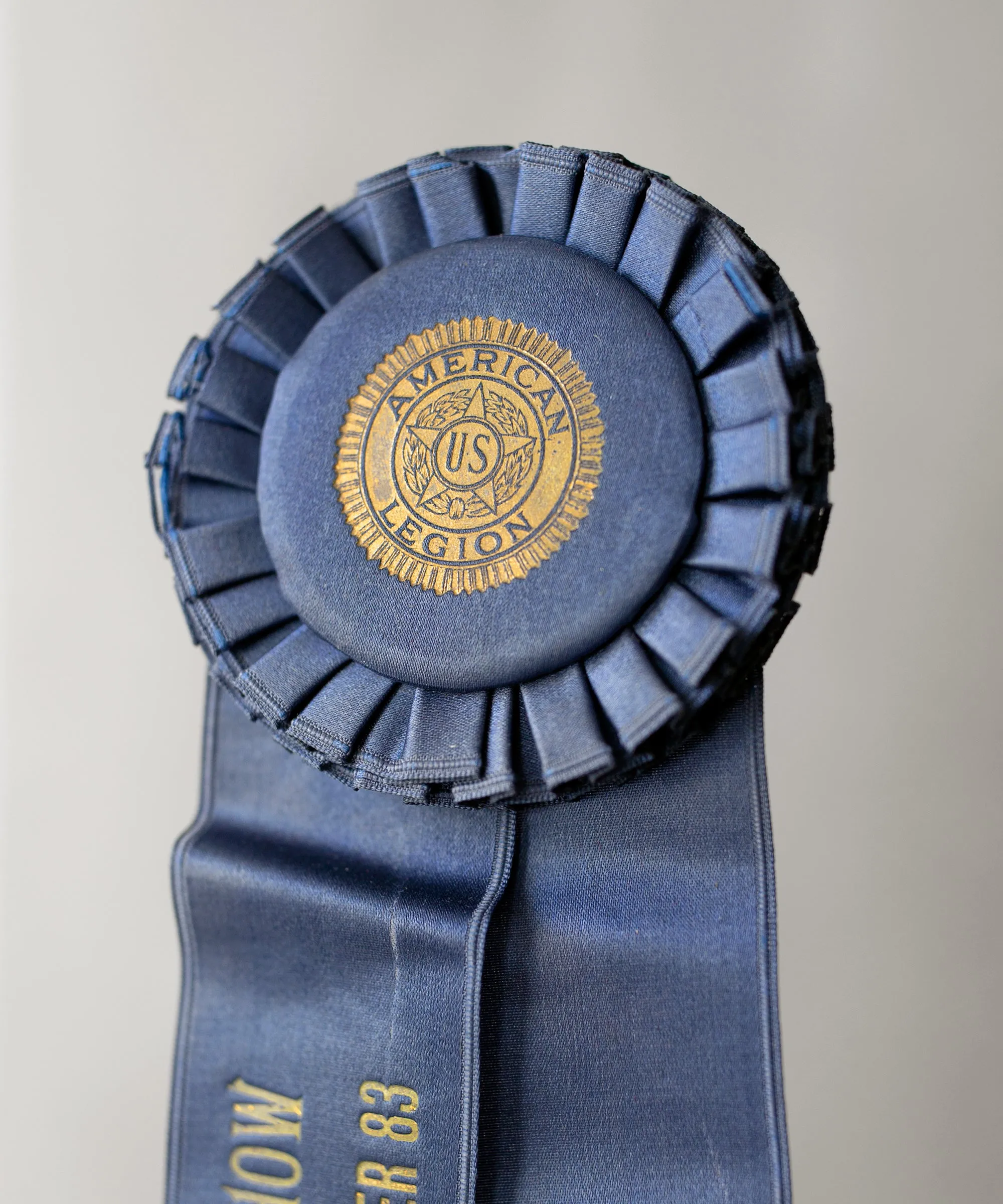 1933 Blue Horse Show Ribbon