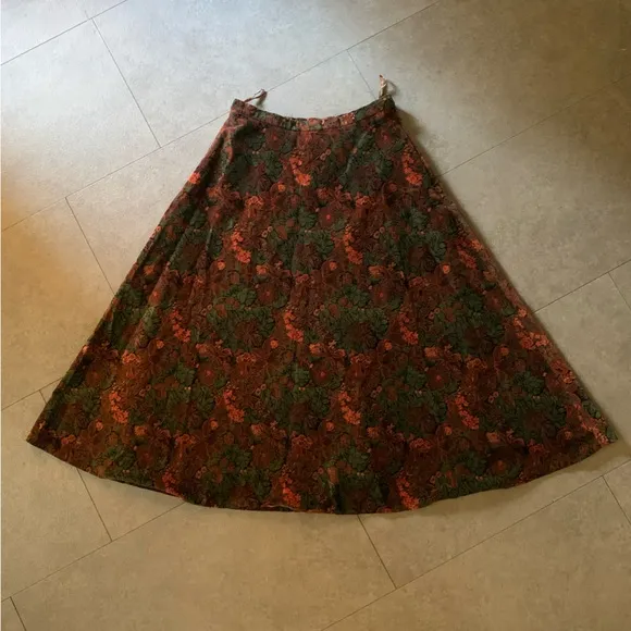 1960s Dereta Vintage Midi Skirt