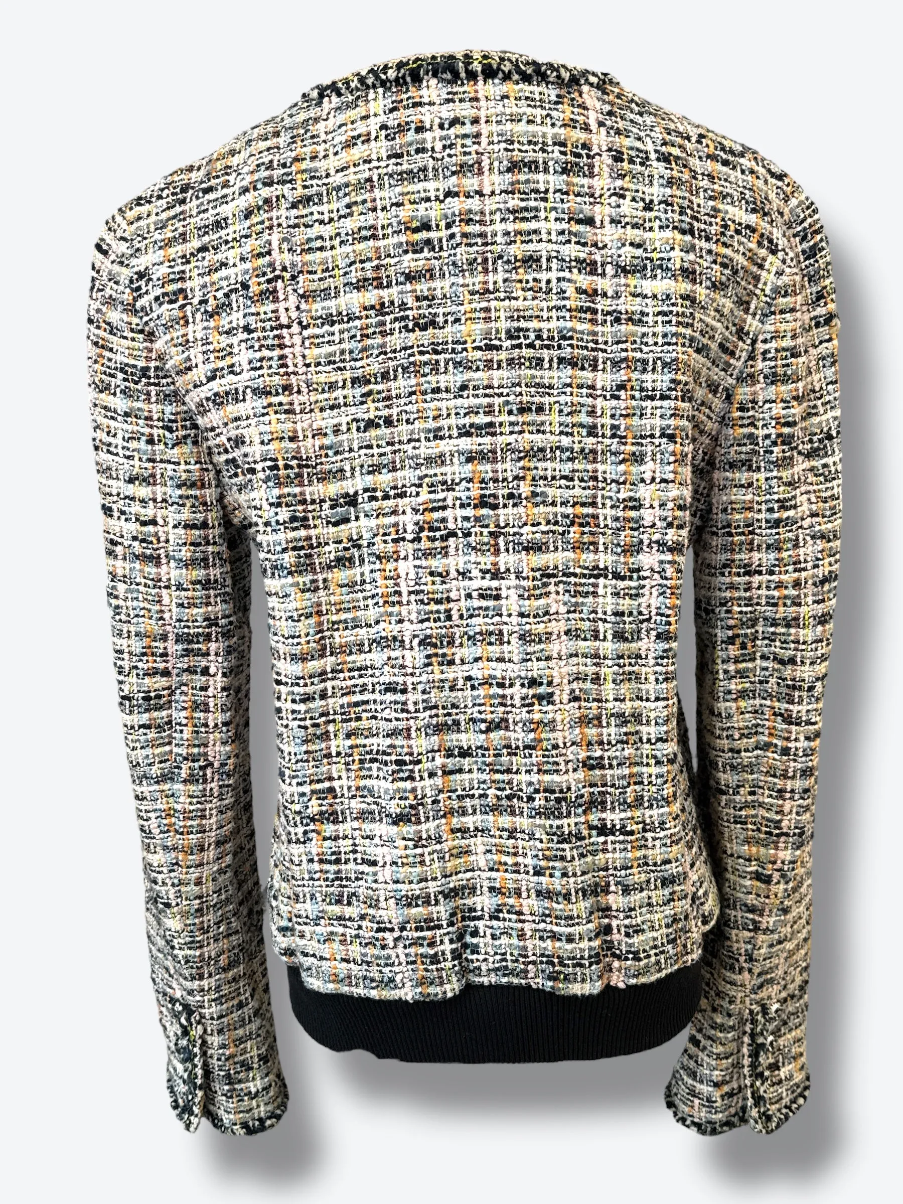 2021 Chanel  Tweed Varsity Jkt