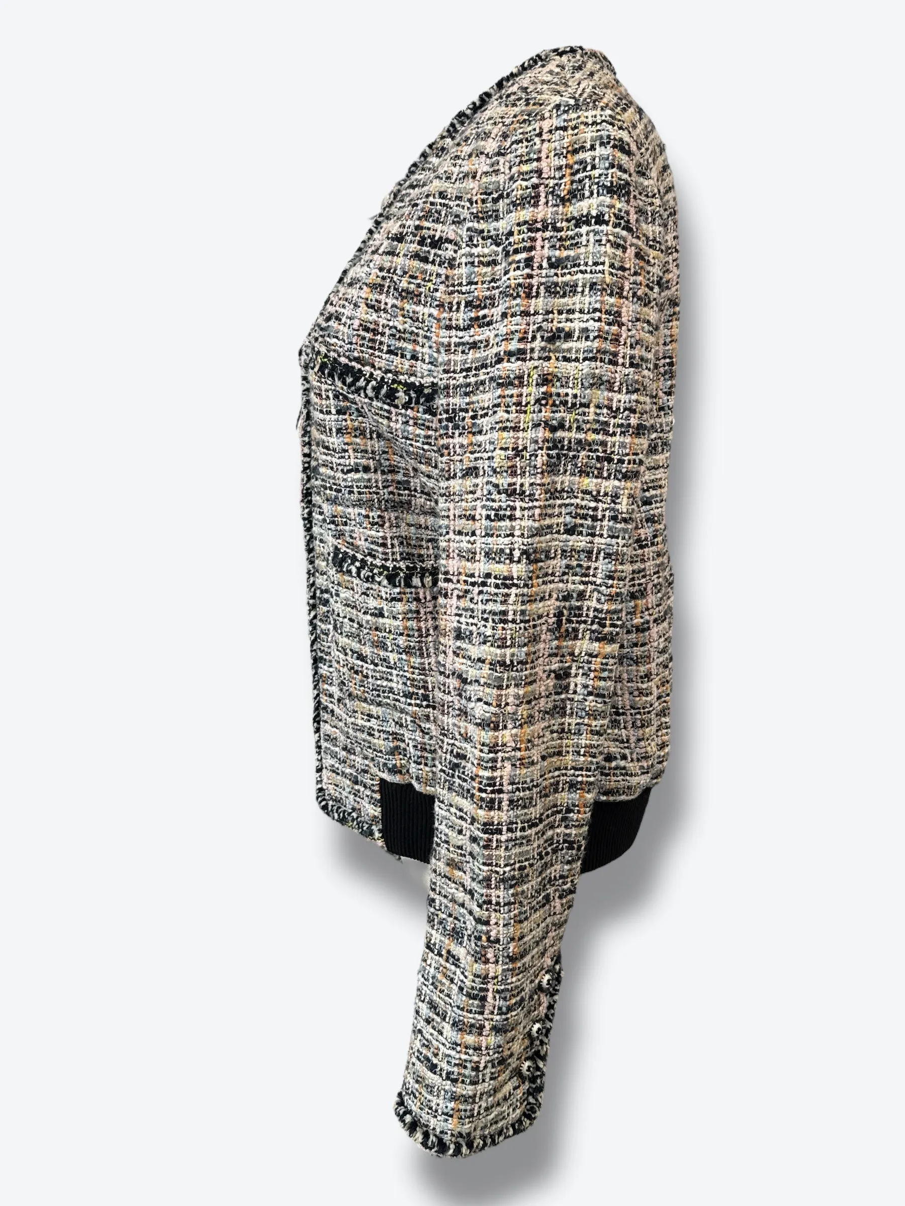 2021 Chanel  Tweed Varsity Jkt