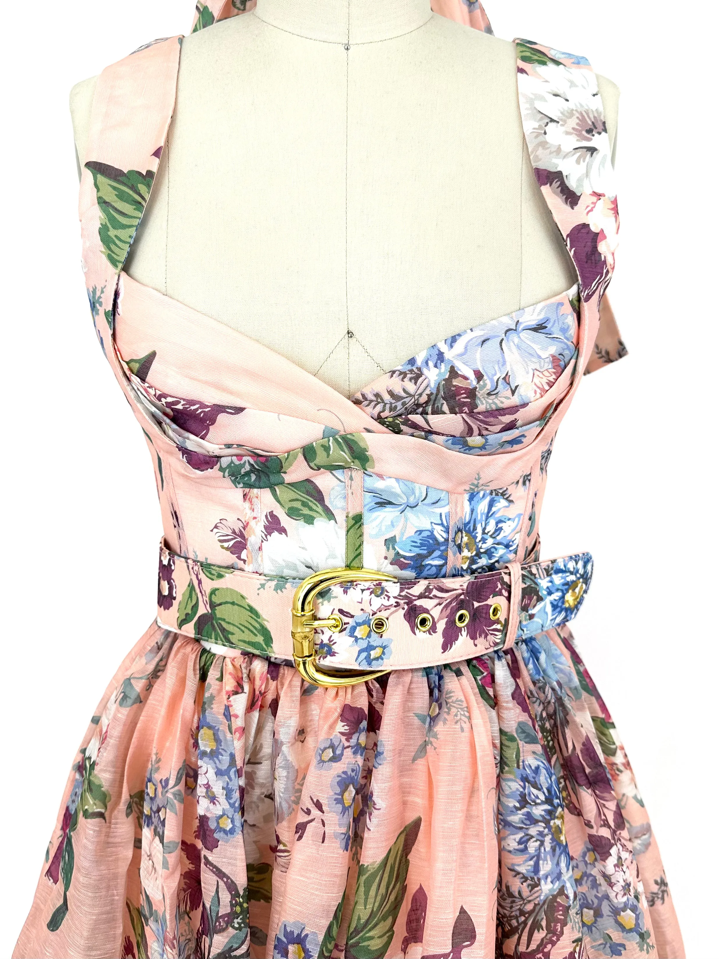 2024 Zimmermann Matchmaker Corset Dress
