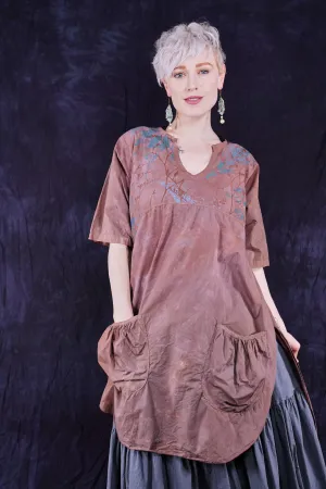 2310 The Hi-Lo Tunic Dress Earthen-P