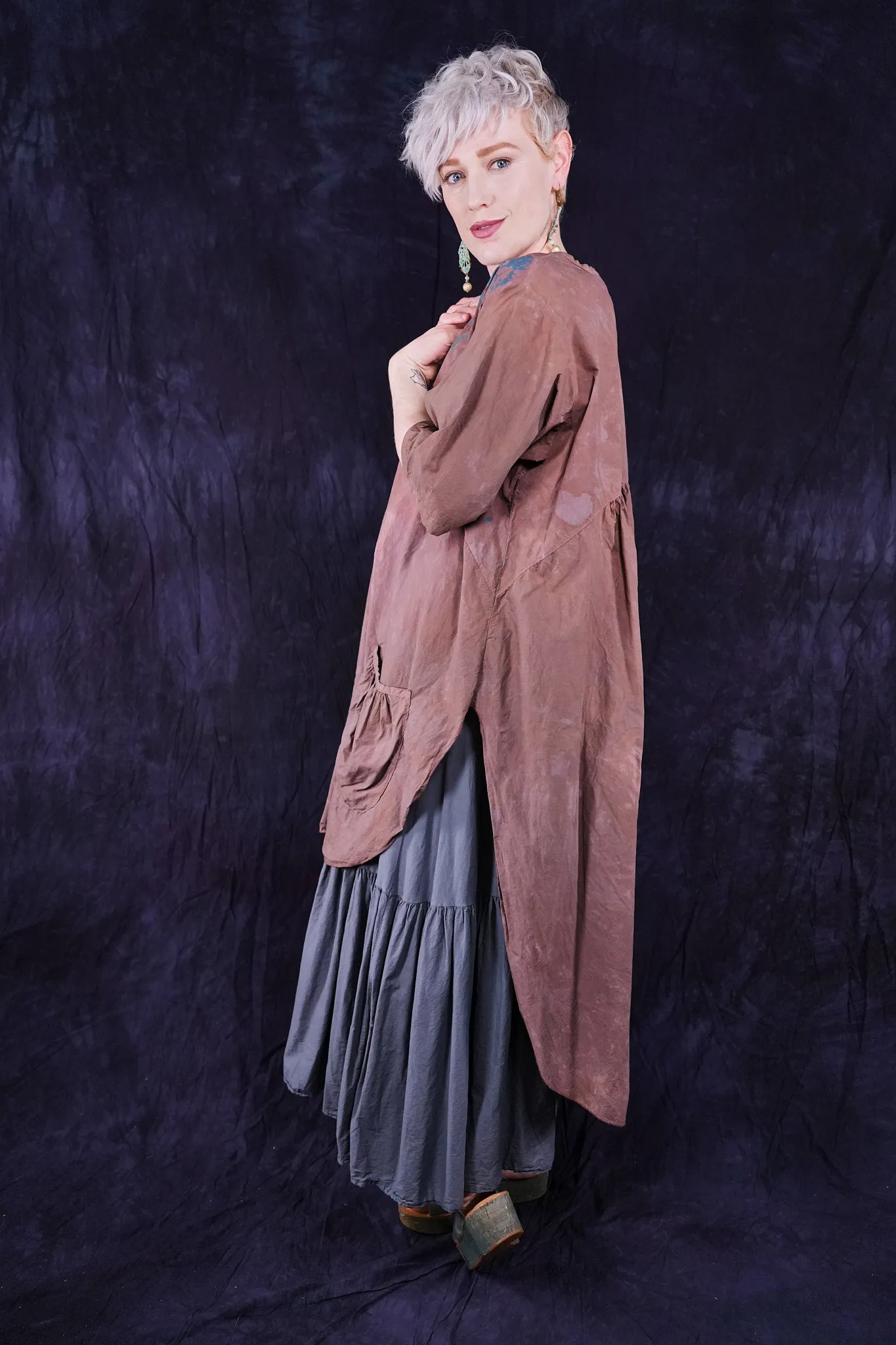 2310 The Hi-Lo Tunic Dress Earthen-P
