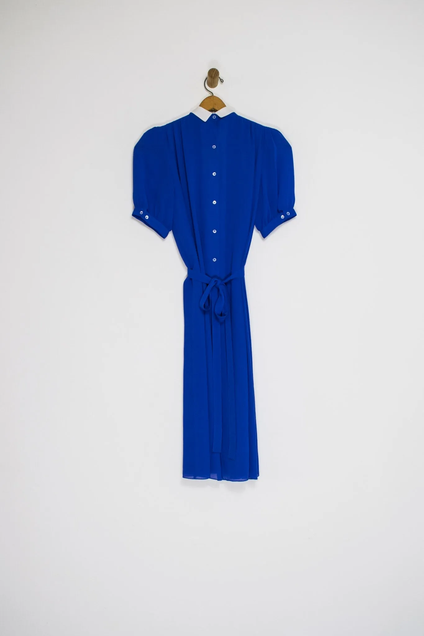 80’s PIERRE CARDIN PLEATED DRESS / MEDIUM