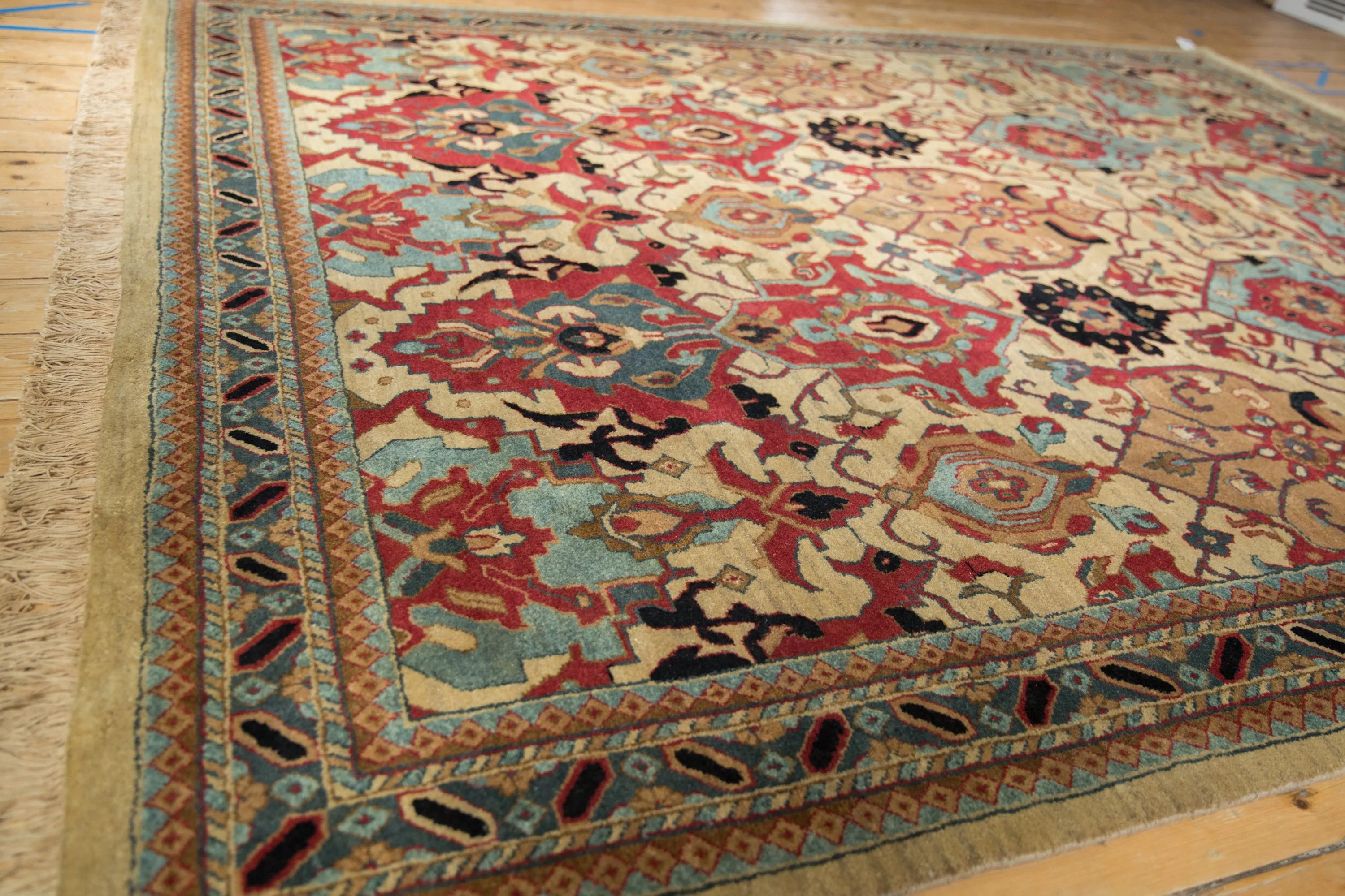 8x10 Vintage Tea Washed Agra Carpet