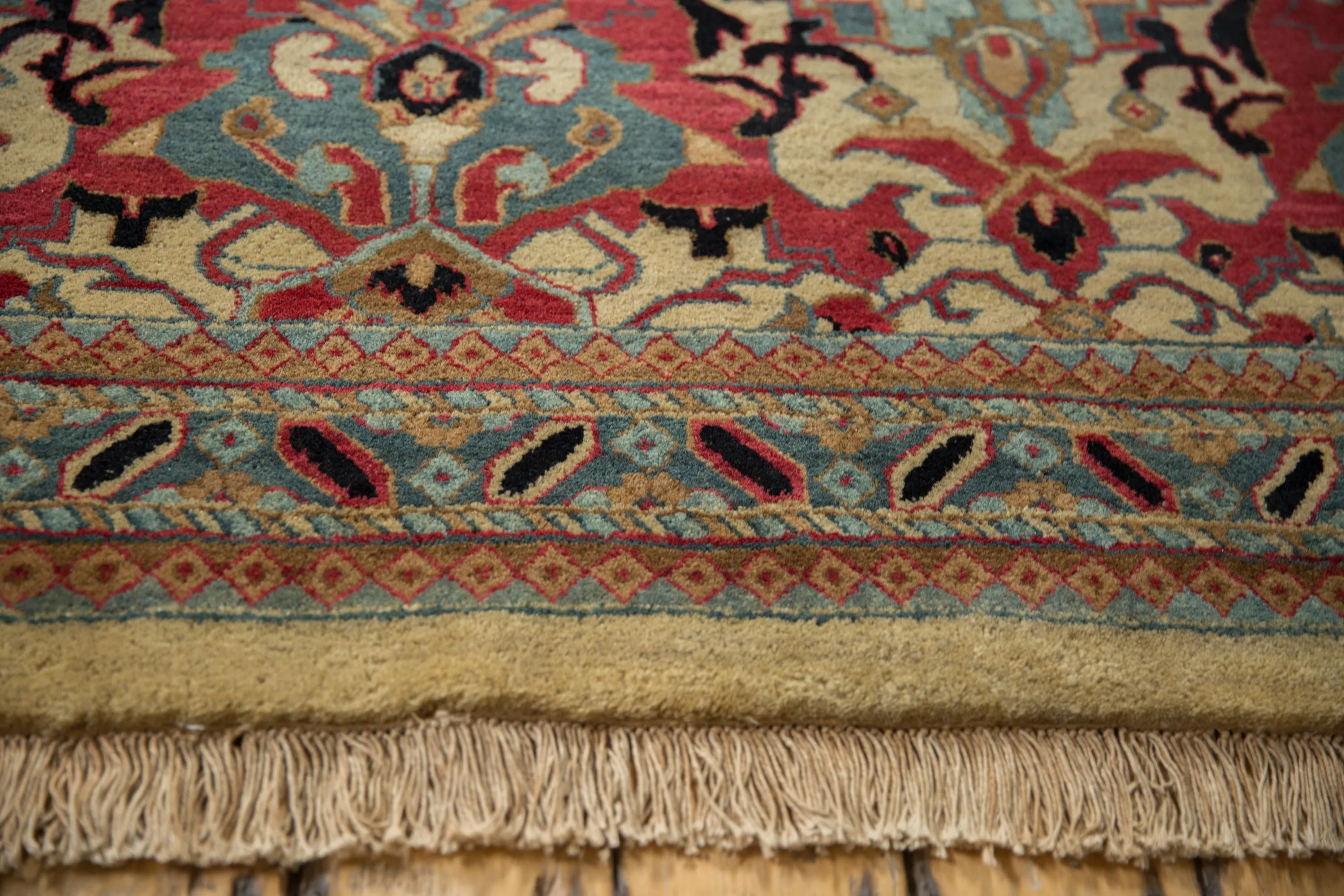 8x10 Vintage Tea Washed Agra Carpet