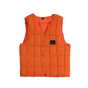 ABC PUFF VEST (ORANGE)