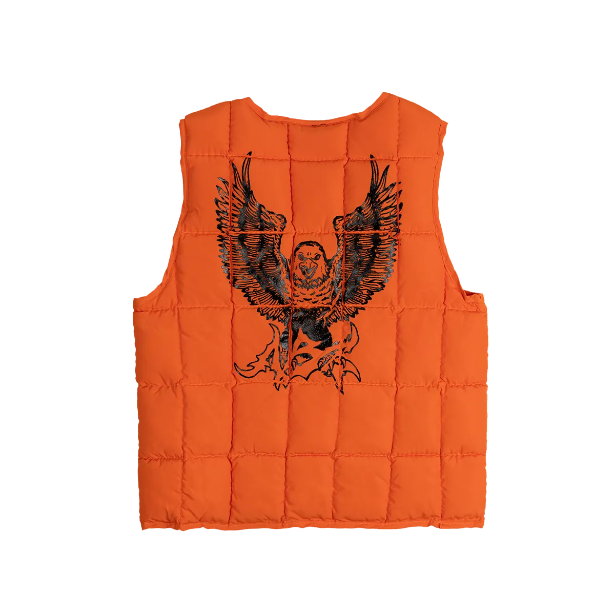 ABC PUFF VEST (ORANGE)