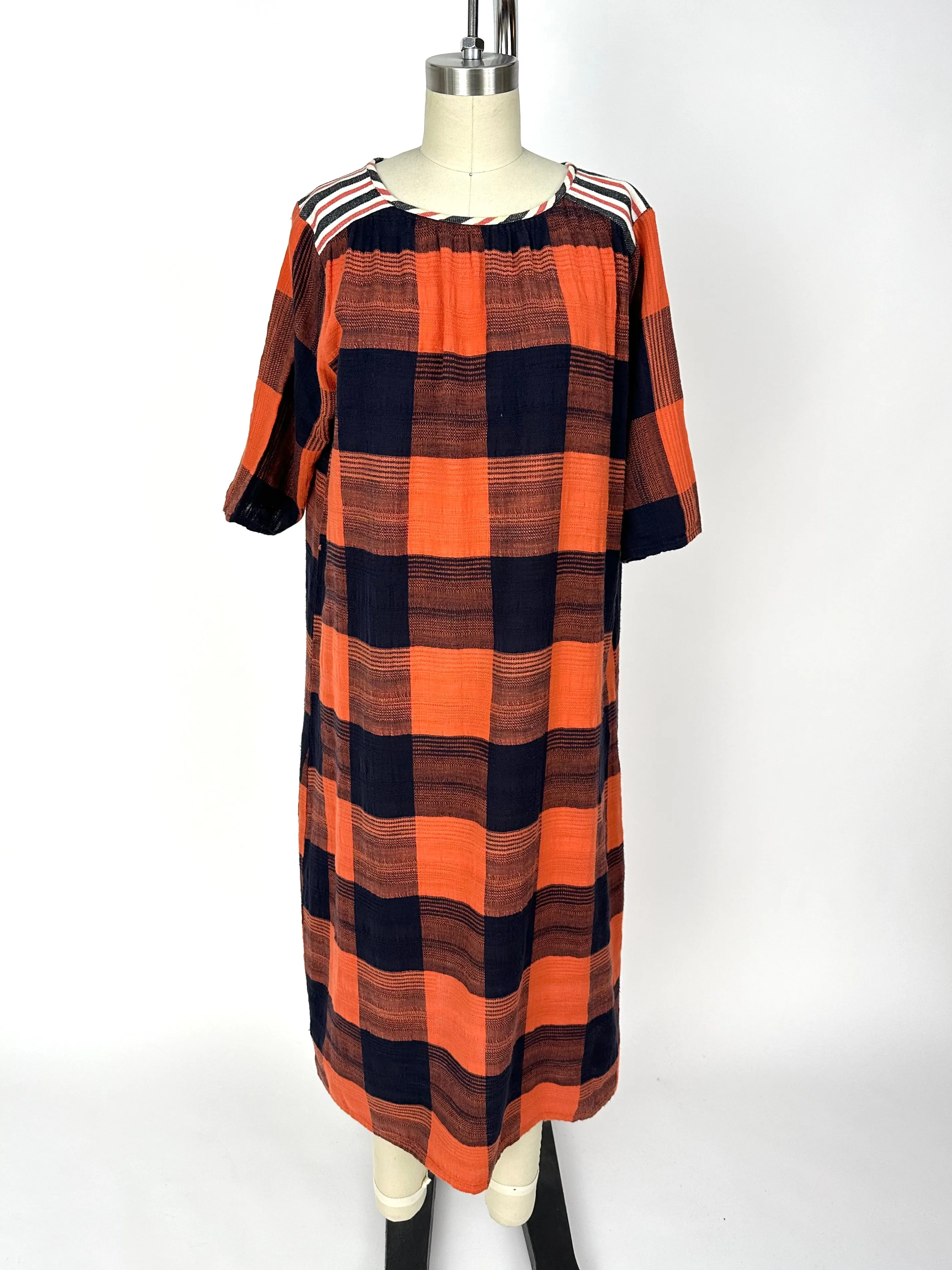 Ace & Jig Checked Midi Dress
