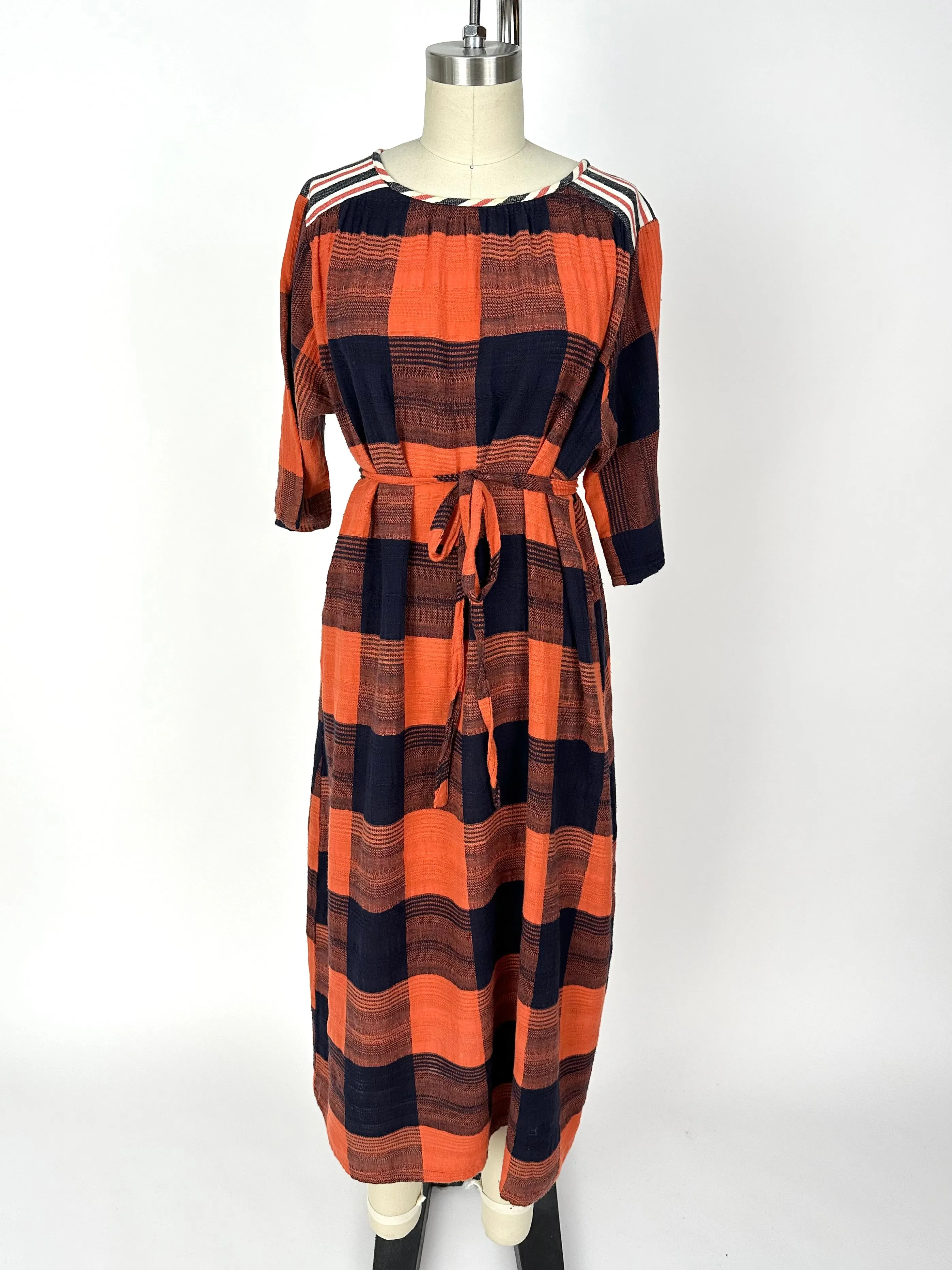 Ace & Jig Checked Midi Dress