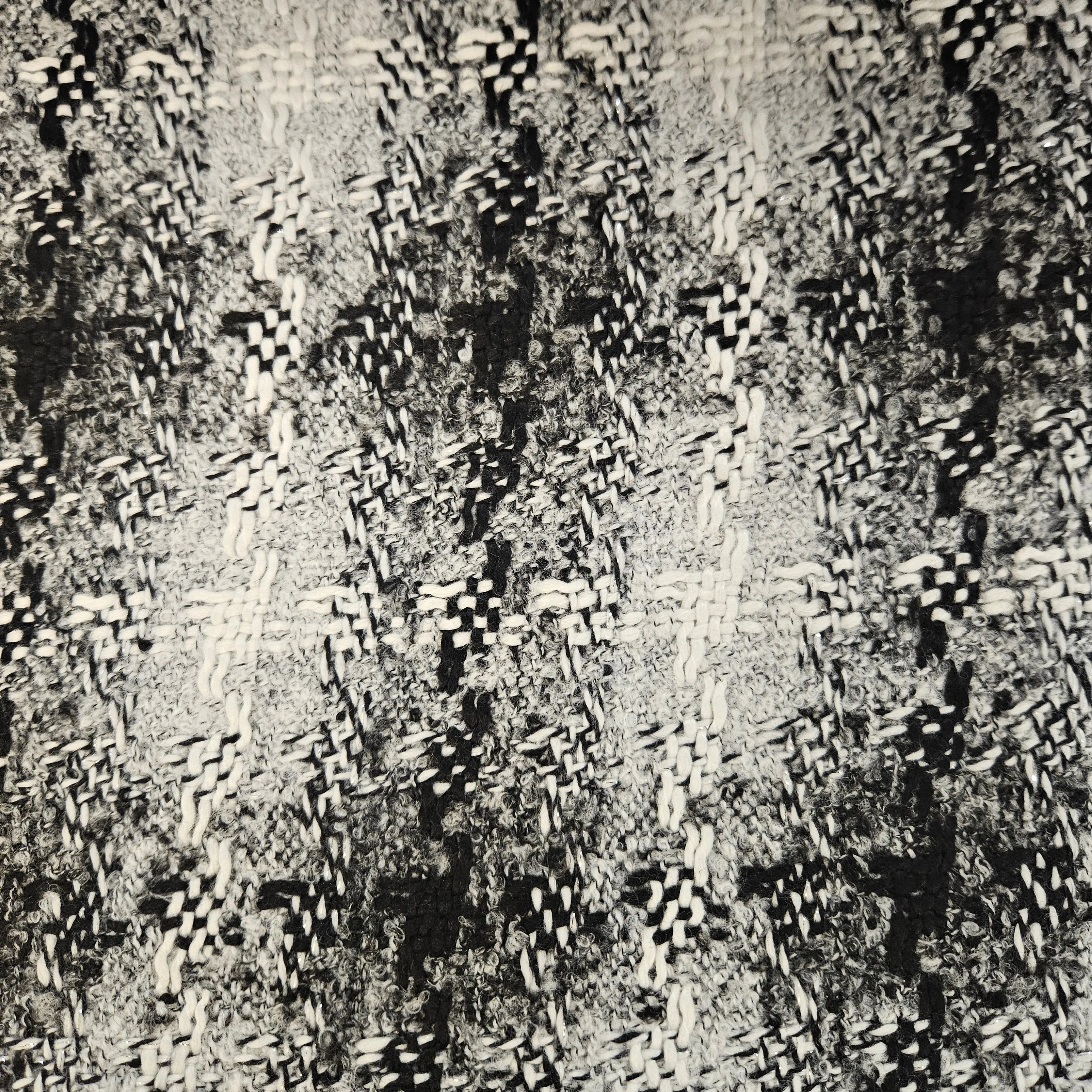Acrylic Plaid Tweed