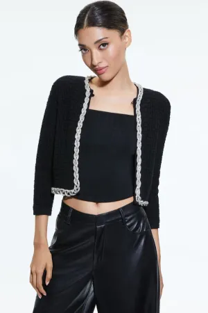 AKIRA EMBELLISHED CARDI