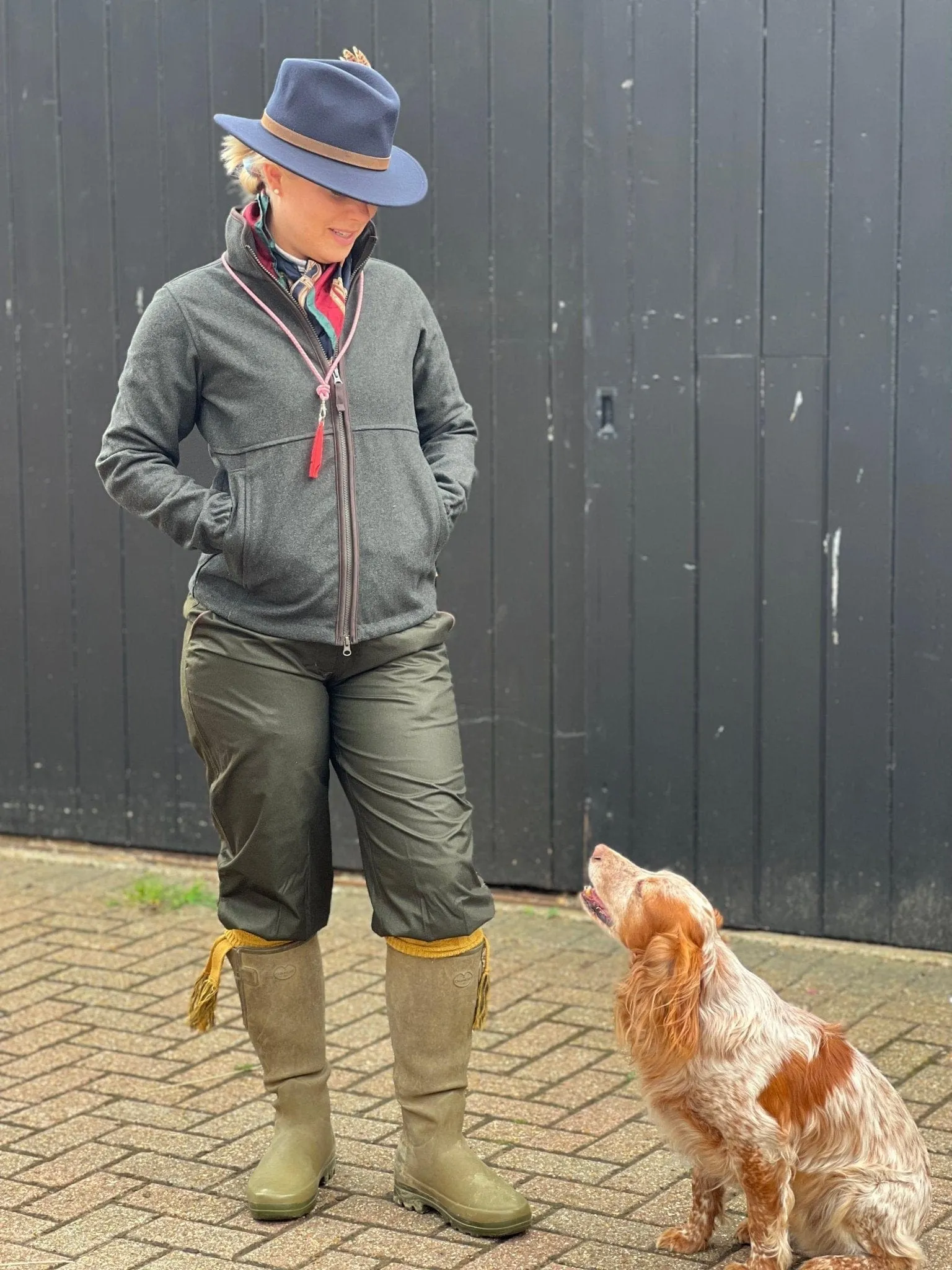 Alan Paine Women's Berwick Fleece Jacket Dark Olive