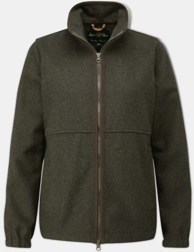 Alan Paine Women's Berwick Fleece Jacket Dark Olive