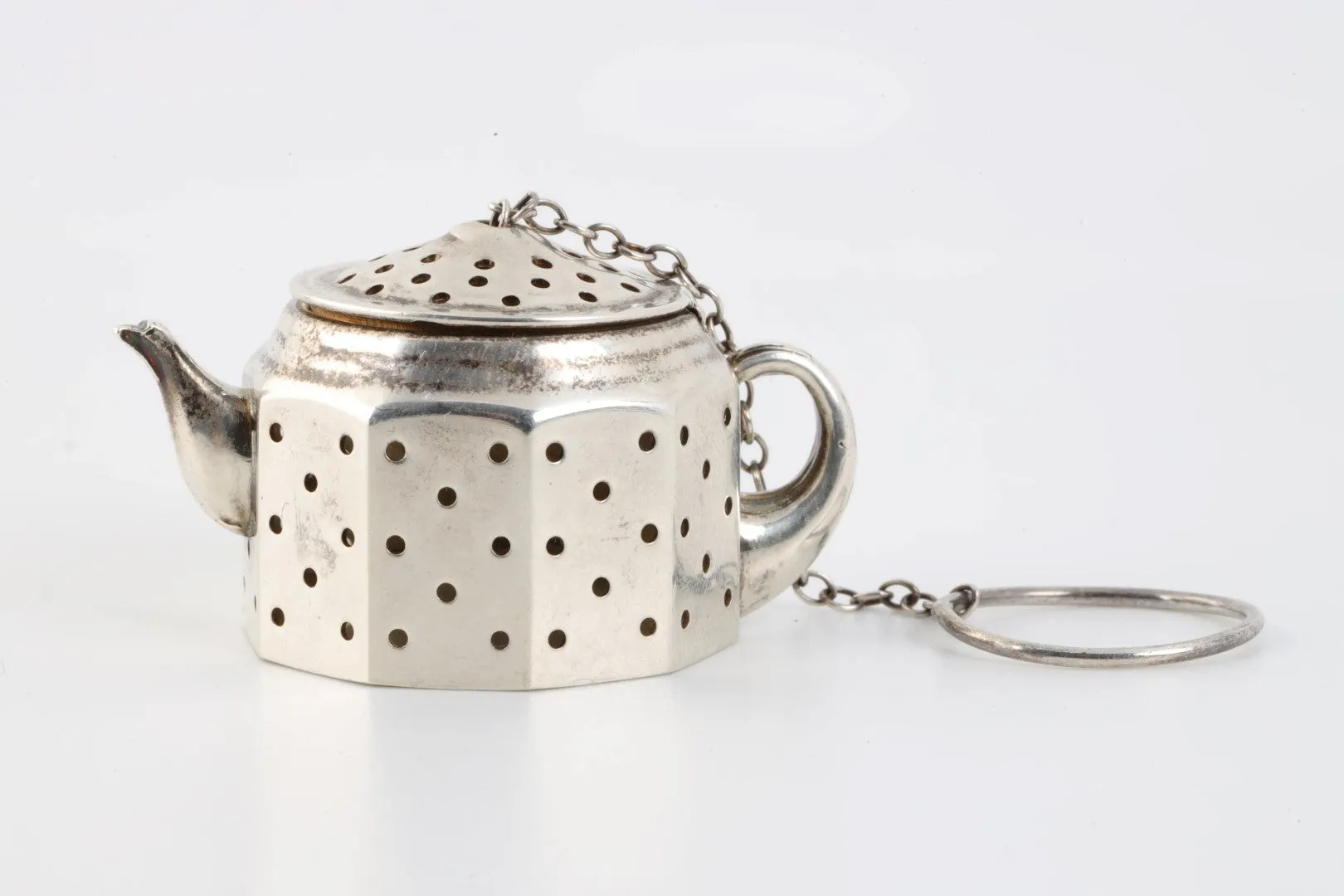 Amcraft Vintage 925 Silver Tea Pot Shaped Tea Infuser (19.85g.)