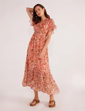 Amelia Button Down Midi Dress