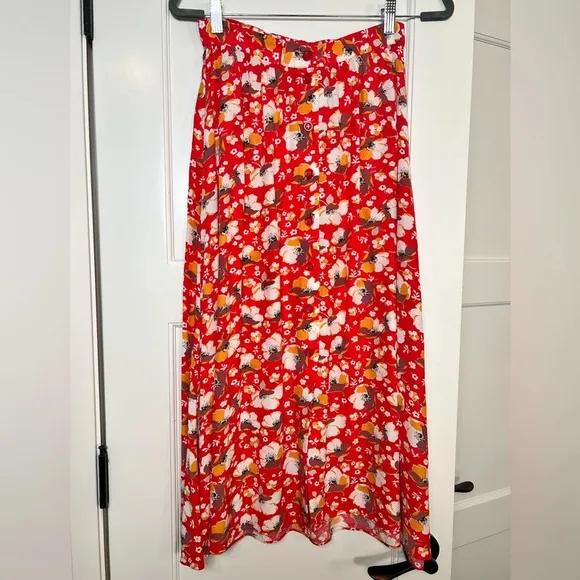 &amp; Other Stories Button Down Midi Skirt (Small)