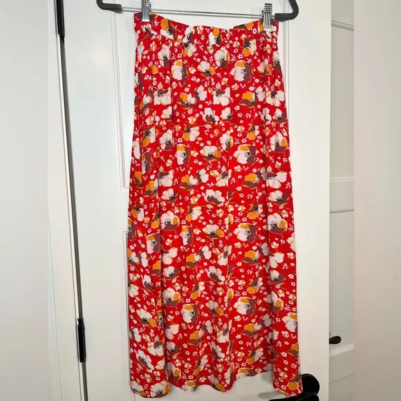 &amp; Other Stories Button Down Midi Skirt (Small)