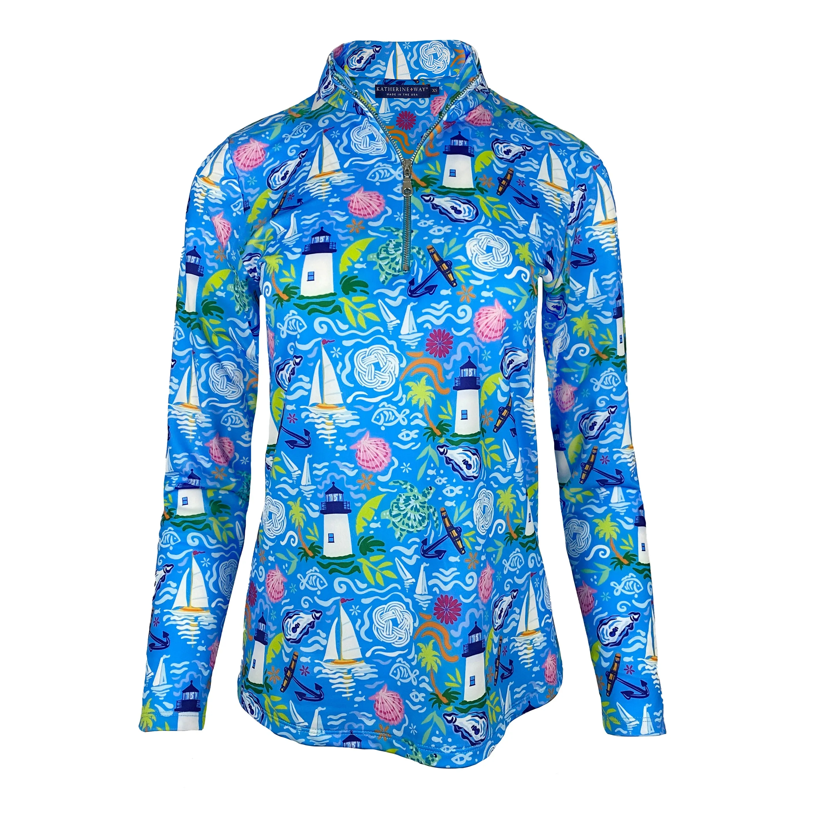 Anna Maria Pullover in Harbor Lights