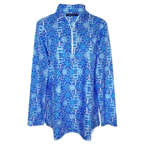 Anna Maria Pullover in Peace Love Pickleball Royal