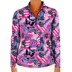 Anna Maria Pullover in Pickleball Nation Orchid