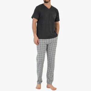 Anthracite Plaid Pattern PJ