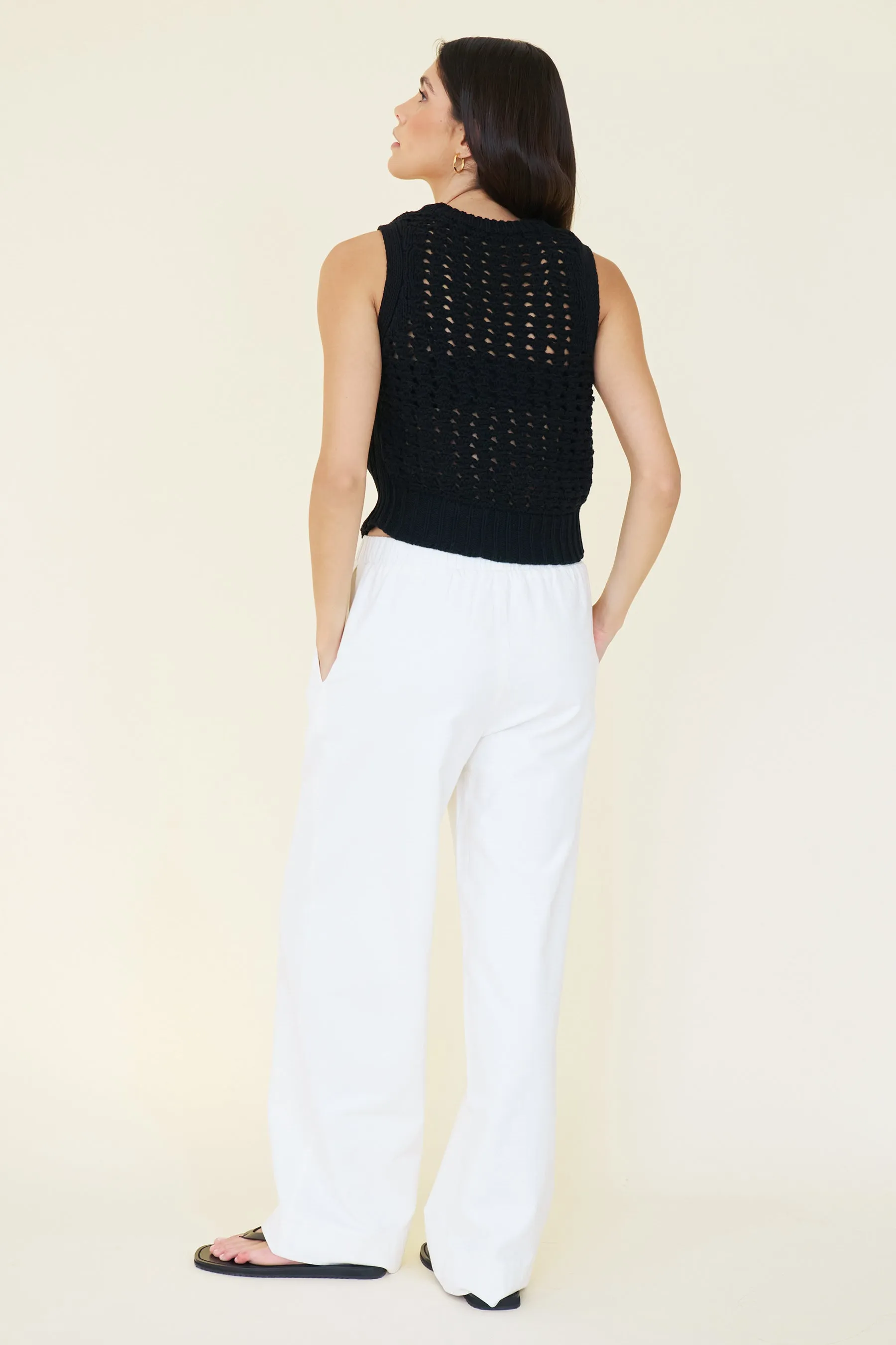APARTMENT PANT - LINEN WHITE