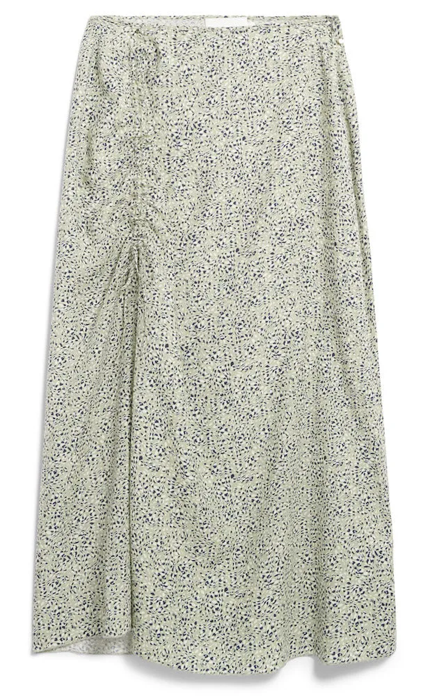 ARMEDANGELS Wolaa waterdrop skirt seagreen women
