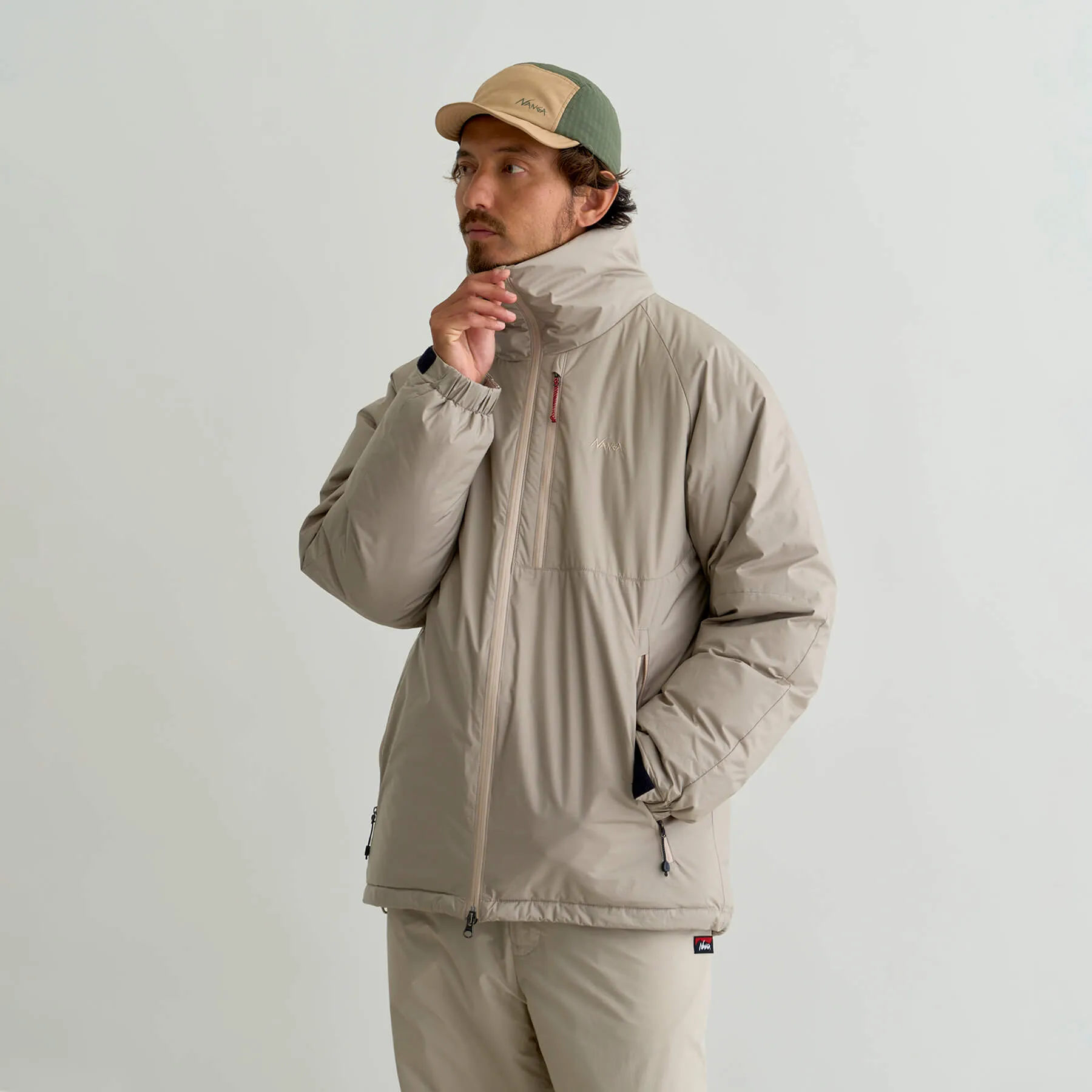 AURORA TEX STAND COLLAR DOWN JACKET(MEN)