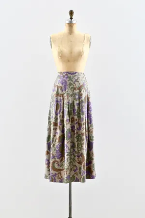 Autumnal Midi Skirt / S