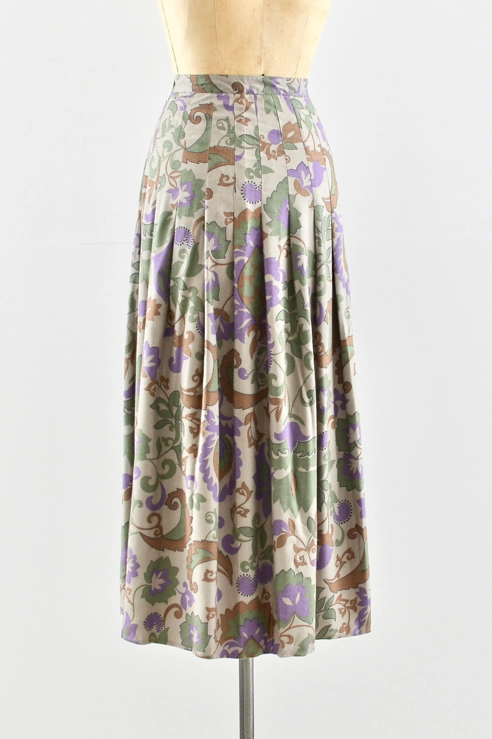 Autumnal Midi Skirt / S