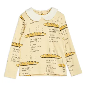 Baguette Aop Ls Collar Tee