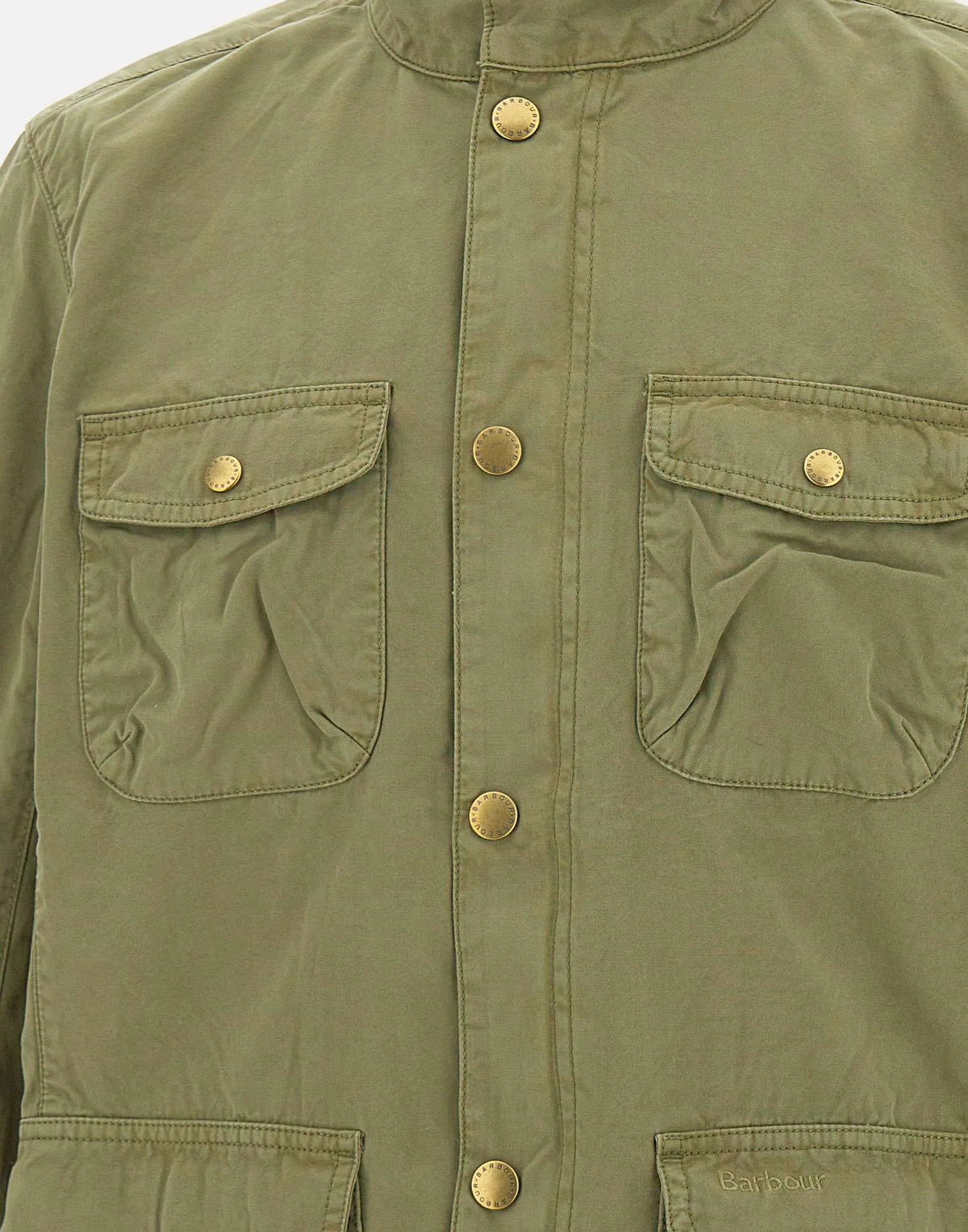 Barbour Ogston Casual Military Green Jacket
