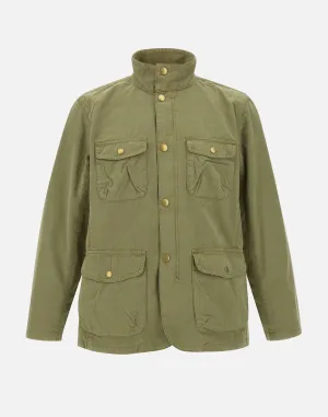 Barbour Ogston Casual Military Green Jacket