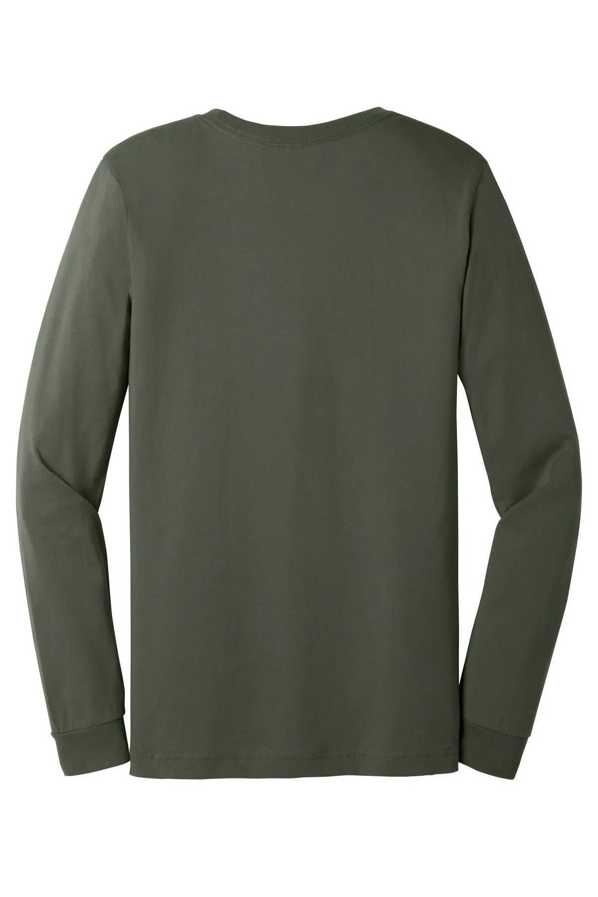 BELLA CANVAS  Unisex Jersey Long Sleeve Tee. BC3501 Military Green