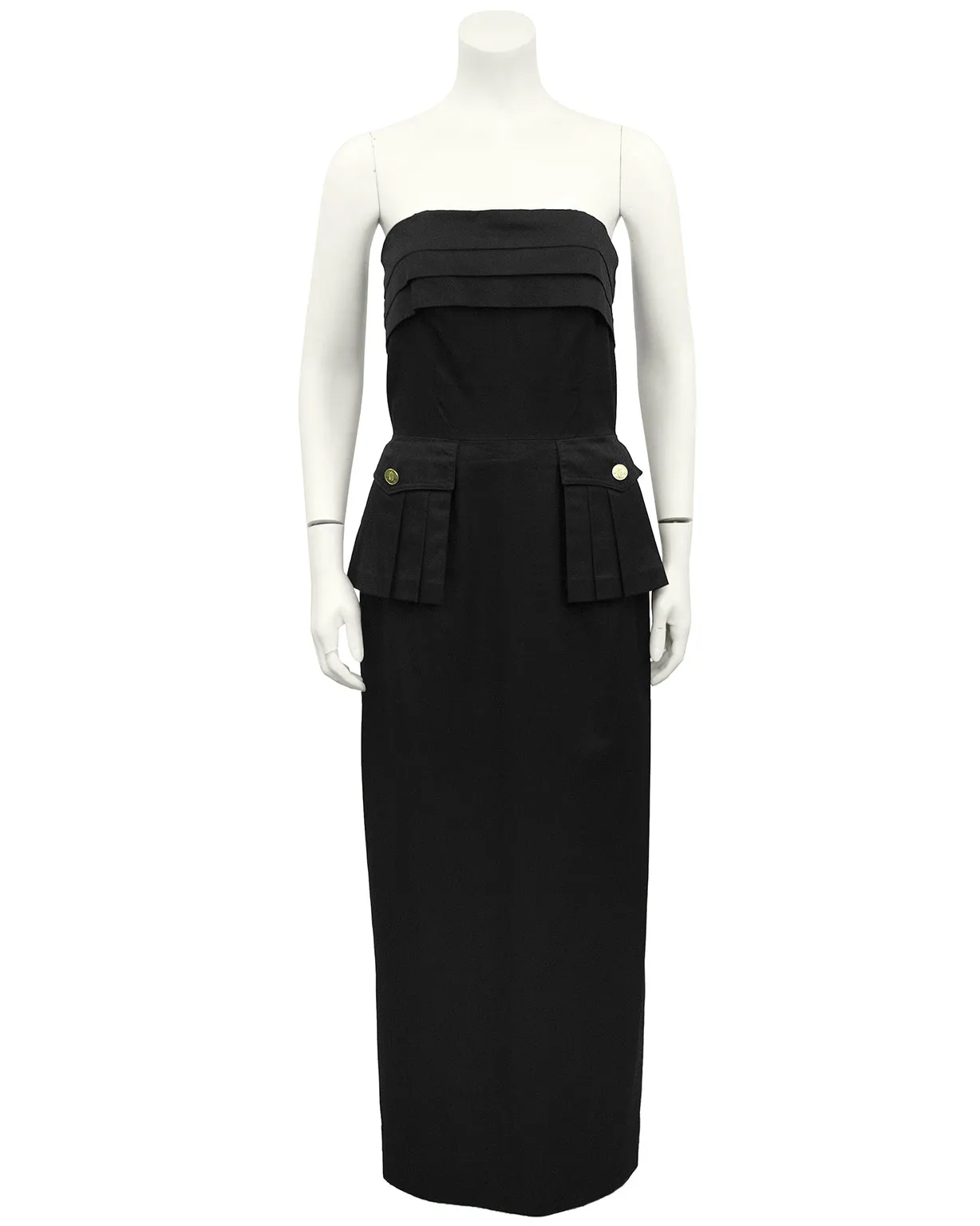 Black Cargo Gown