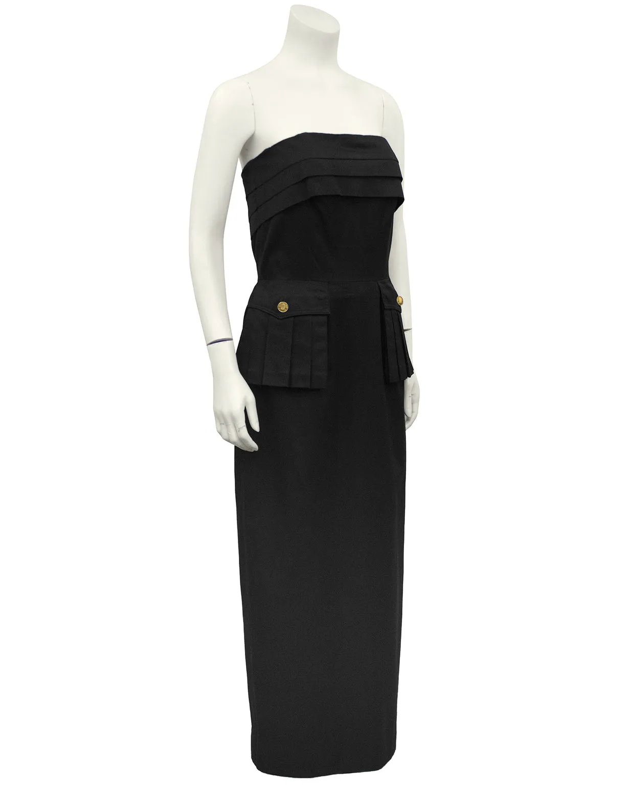 Black Cargo Gown