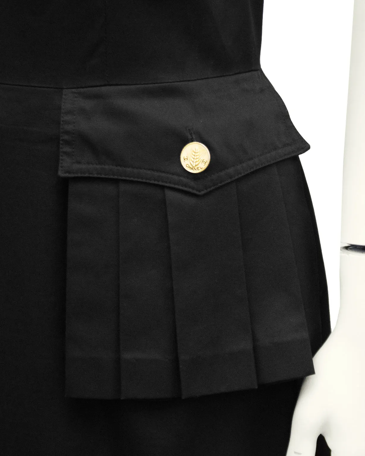 Black Cargo Gown