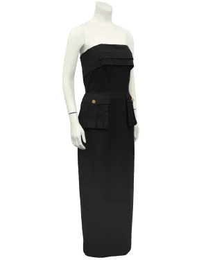 Black Cargo Gown