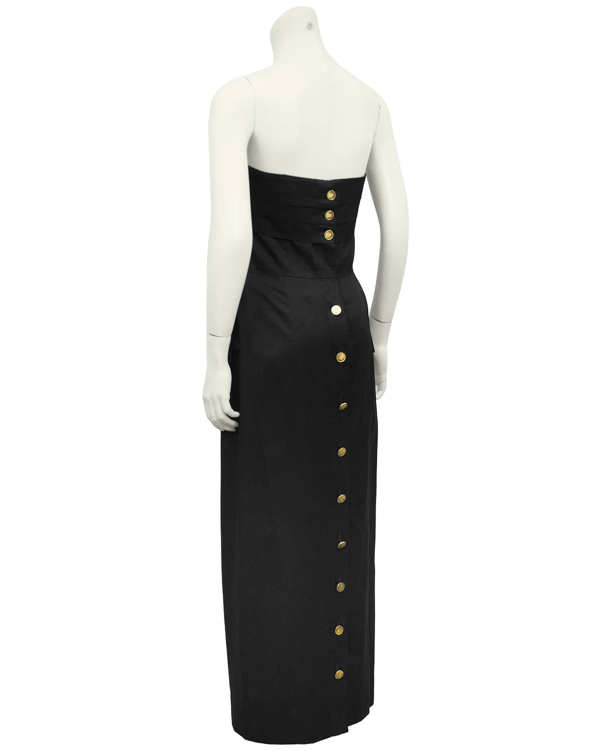 Black Cargo Gown