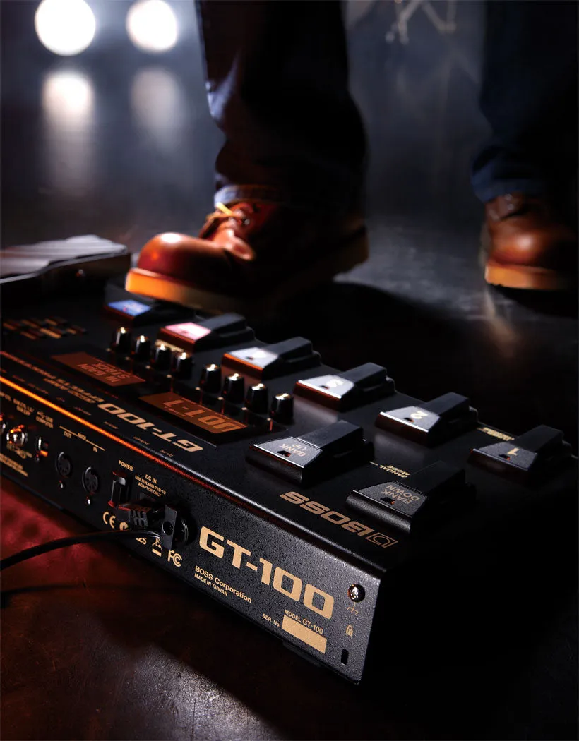 Boss GT-100 Amp Effects Processor