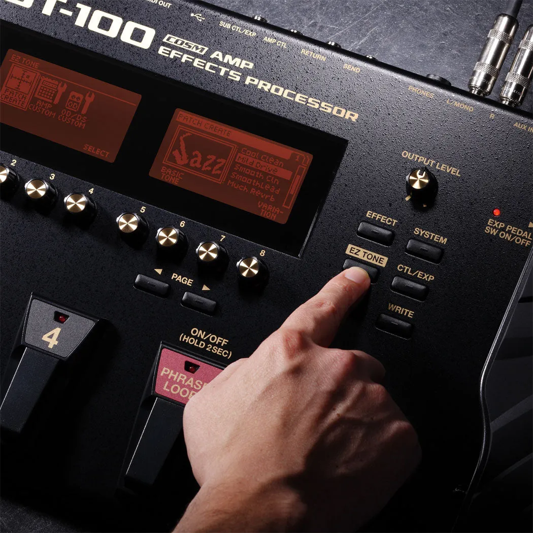Boss GT-100 Amp Effects Processor