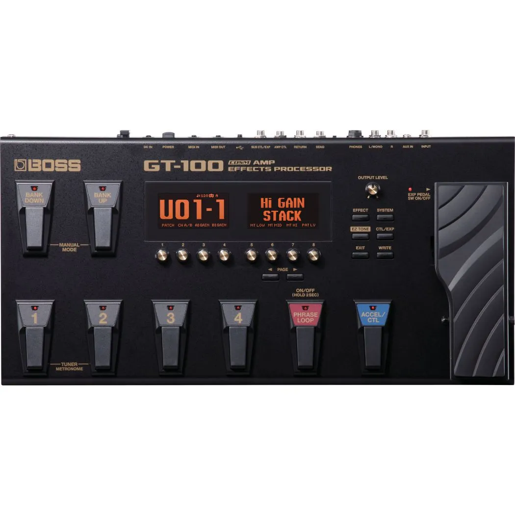BOSS GT-100 COSM Amp Effects Processor