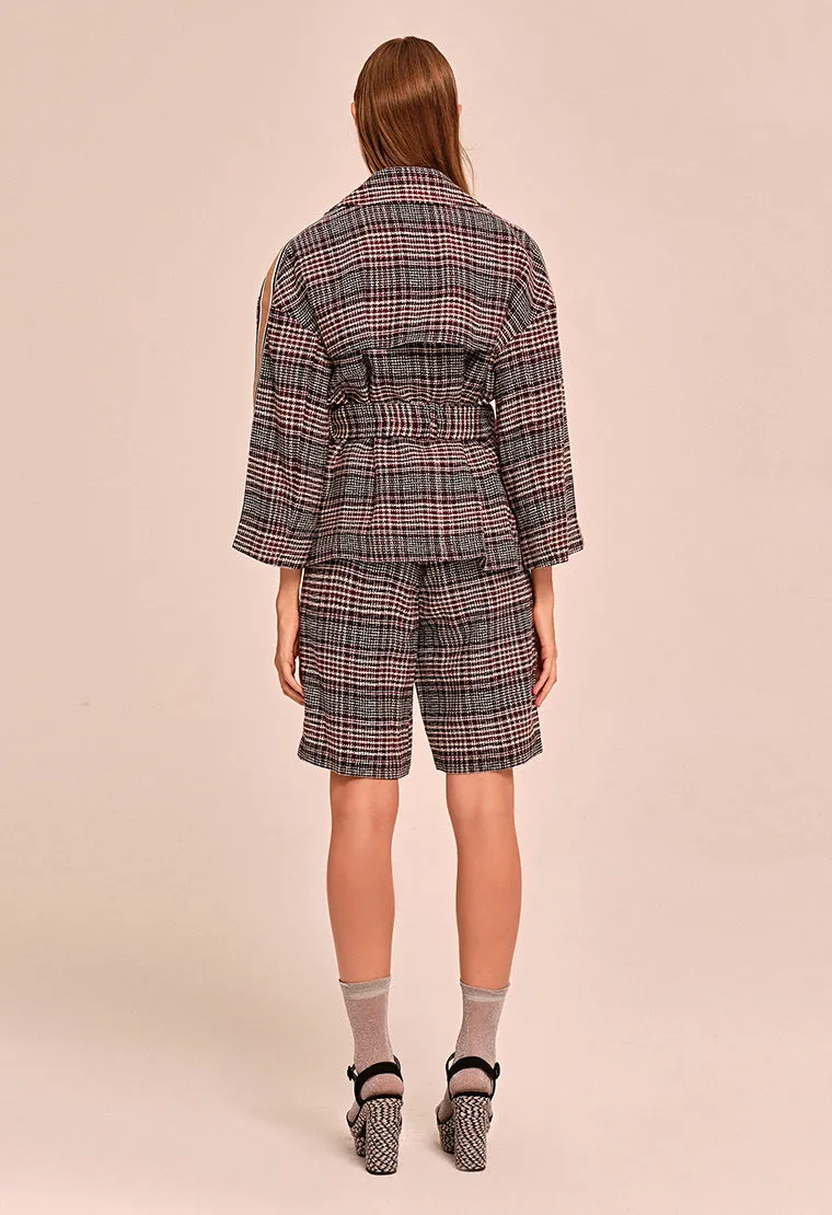British style tweed jacket
