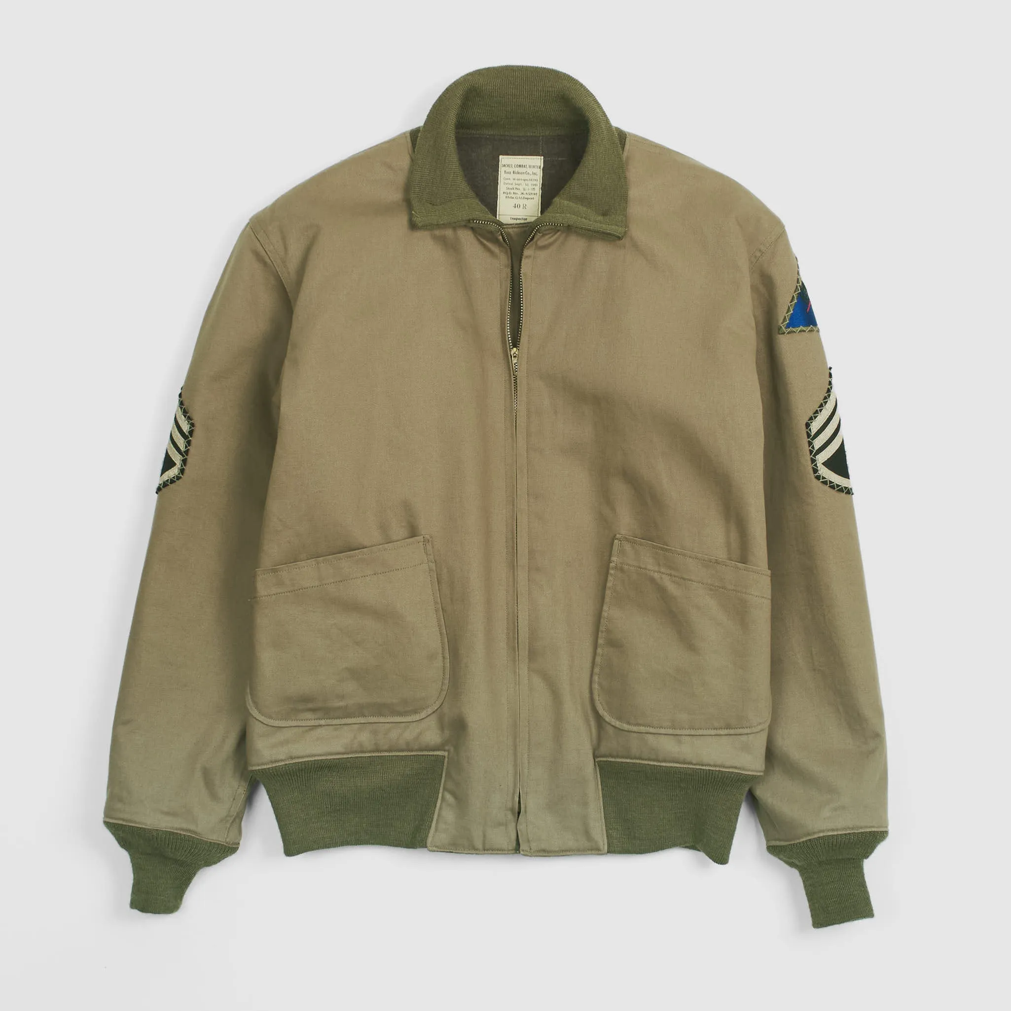 Buzz Rickson's 2nd Armored Wardaddy 1st Pattern Tanker Jacket