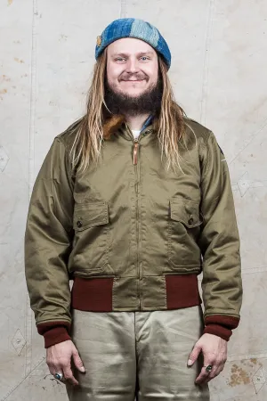 Buzz Rickson's B-10 Jacket Superior Togs red knit