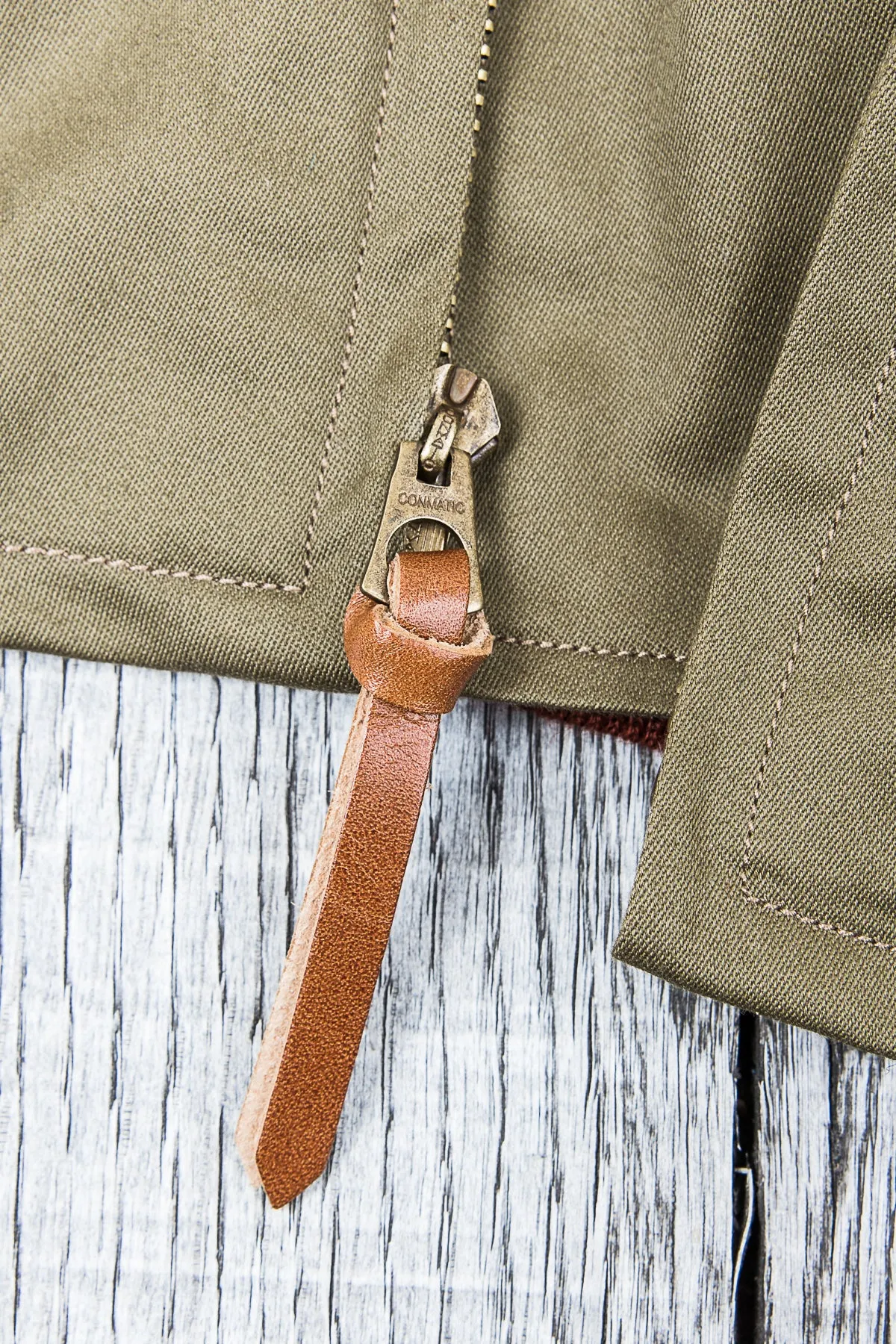 Buzz Rickson's B-10 Jacket Superior Togs red knit