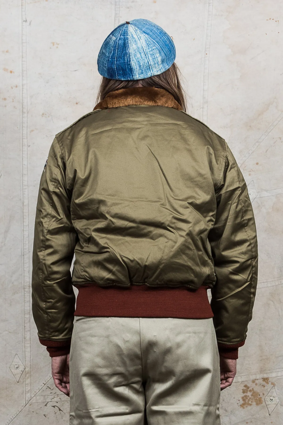 Buzz Rickson's B-10 Jacket Superior Togs red knit