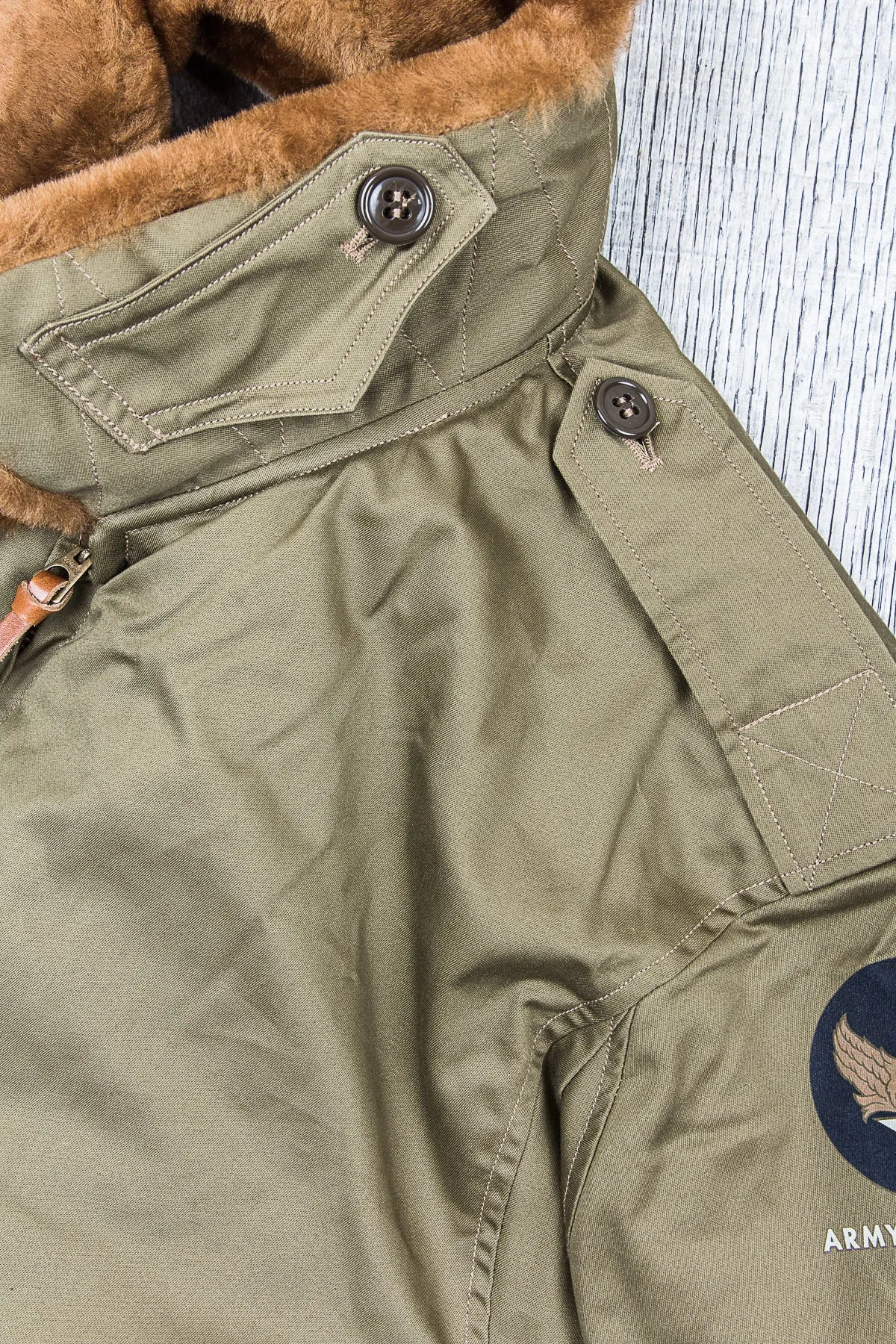 Buzz Rickson's B-10 Jacket Superior Togs red knit